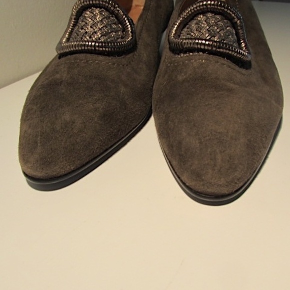 CasaDei Vintage Embellished Loafers, Size 6 - Picture 5 of 8